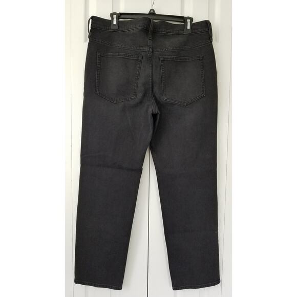 J. Crew Mid Rise 90's Classic Straight Fit Jeans Size 30 Charcoal NWT $148 BT581 - Picture 3 of 8